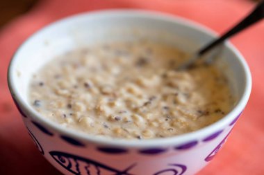 porridge in a bowl for breakfast in australia