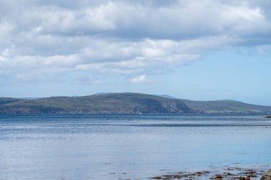 Güzel deniz manzarası ve gökyüzü