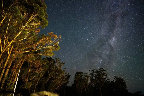 stock image beautiful night sky with stars and milky way 