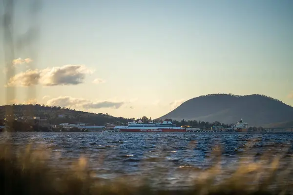 Hobart Tazmanya Daki Tazmanya Teknesinin Ruhu Kışın Bakım Için — Stok fotoğraf