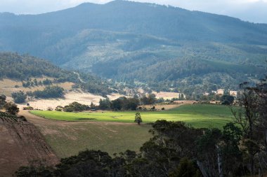 Rejeneratif tarım çiftliğinde tarımsal dönüş. Sürdürülebilir tarım Yuvarlak Döndürme. 