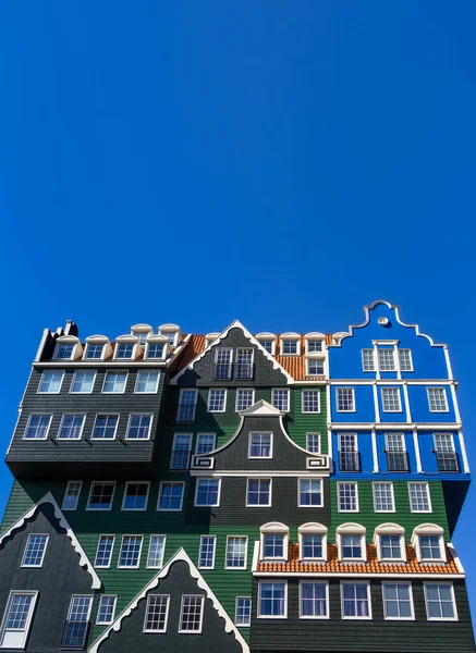 네덜란드의한 건물의 그림같은 건축물 — 스톡 사진