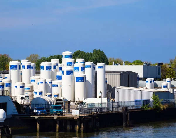 Rotterdam Netherlands April 2022 Linde Customised Co2 Purification Liquefaction Plants — Stock Photo, Image