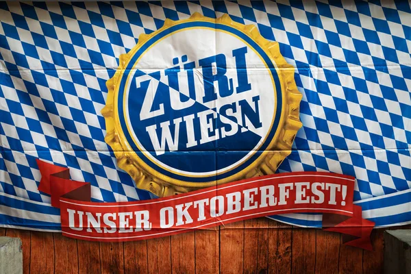 Zurique Suíça Outubro 2022 Zuri Festival Bier Outubro — Fotografia de Stock