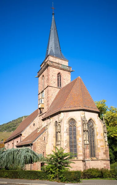 Eglise Saint Dominique Vieux Thann Alsace France — Photo