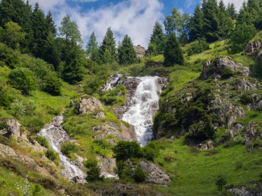 İsviçre, Meien 'deki dağ suyu deresi.