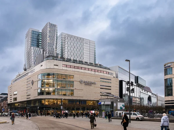 Φρανκφούρτη Γερμανία Ιανουαρίου 2023 Σύγχρονο Εμπορικό Κέντρο Galeria Στη Φρανκφούρτη — Φωτογραφία Αρχείου