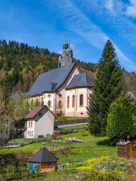 stock image The baroque Church of Our Lady in Todtmoos (Southern Black Forest) is the parish church of the Roman Catholic parish of Todtmoos and a pilgrimage church