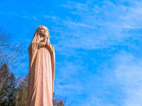 Todtmoos Allemagne Avril 2023 Nouvelle Statue Extérieure 2018 Vierge Marie — Photo
