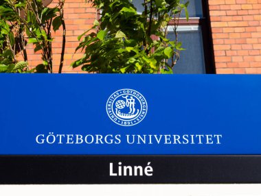 Göteborg, İsveç - 30 Mayıs 2023: Barnbordshus Linne - Göteborg Üniversitesi 'nin binalarından biri