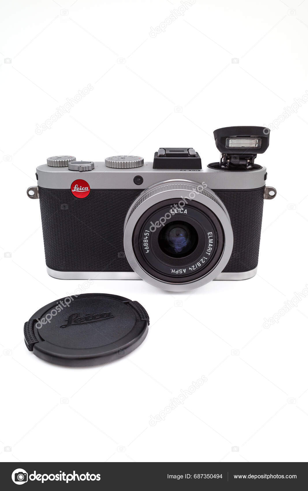 Zurich 2023 Leica Digital Large Sensor Compact Camera Announced 2012 Stock Editorial Photo