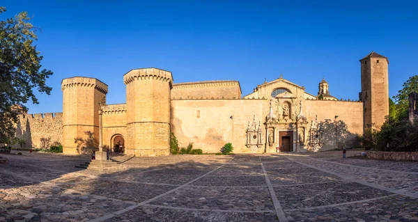 Poblet Spanien Oktober 2023 Kloster Santa Maria Poblet Berühmte Abtei Stockfoto
