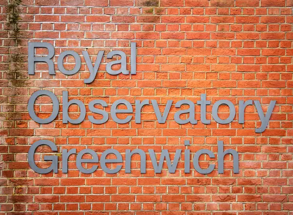 Londen Verenigd Koninkrijk Februari 2024 Koninklijke Sterrenwacht Greenwich Een Heuvel Stockfoto