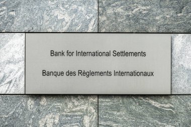 Basel, İsviçre - 18 Mayıs 2024: Uluslararası Yerleşim Bankası (BIS), dünya çapında merkez bankalarına hizmet veren uluslararası finans kuruluşu.