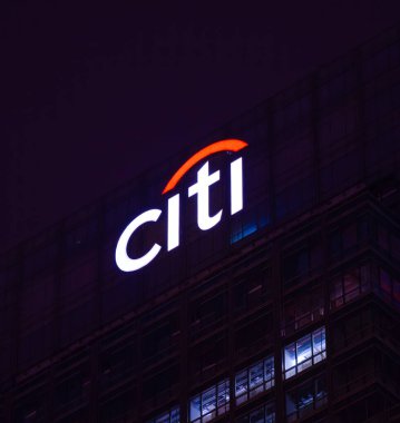 Londra, Birleşik Krallık - 27 Ekim 2024: Citi, Citigroup 'un Londra şubesi.