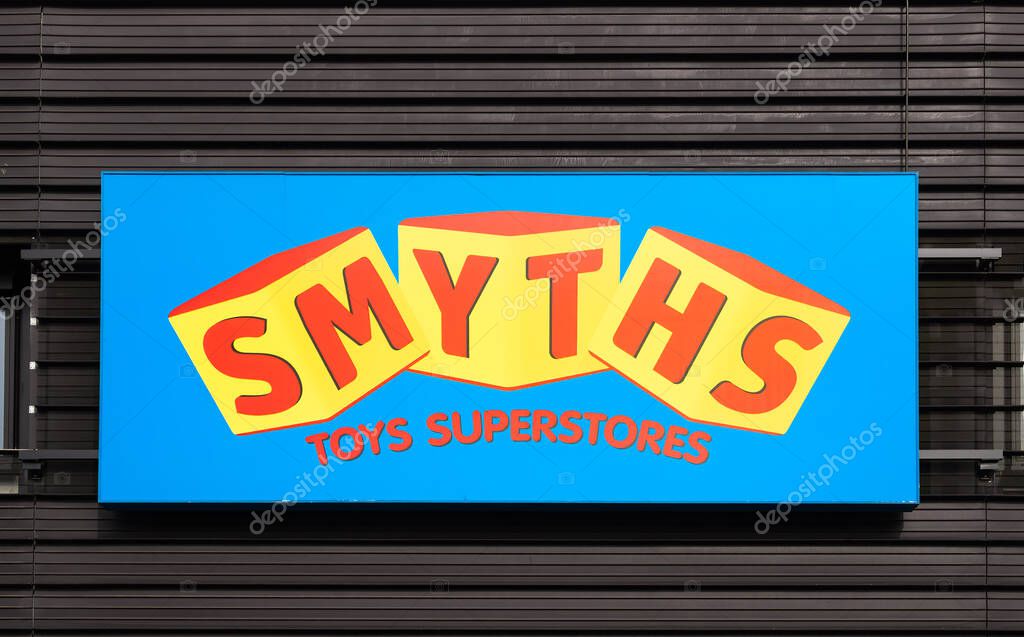 Innsbruck, Austria - March 21, 2025: Smyths Toys Superstores is a leading retailer offering a vast selection of toys, games, baby gear, and entertainment products.