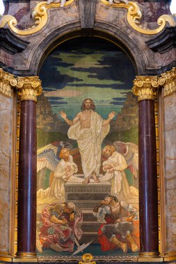 Hamburg, Almanya - 30 Haziran 2025: Hamburg, St. Michael Kilisesi - Hauptkirche Sankt Michaelis