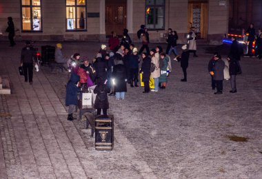 Stockholm, İsveç 'te İran' ın yabancıları tutuklamasına karşı protesto.