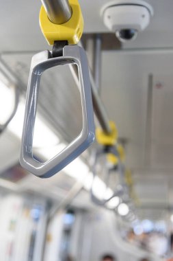 gökyüzü tren yolcu için barda kolu
