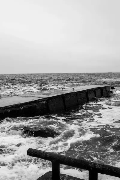 Alman kuzey denizindeki Helgoland Adası.