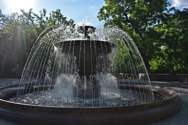 Ukrayna, Odessa 'daki Shevchenko Parkı' ndaki Kupa çeşmesi..