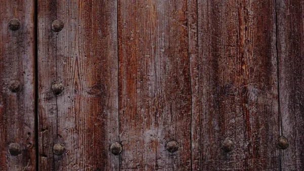 Деревянная Дверь Задняя Деталь — стоковое фото