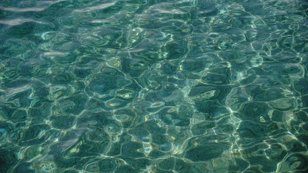 Reflexní Textura Mořské Vody Jako Pozadí — Stock fotografie