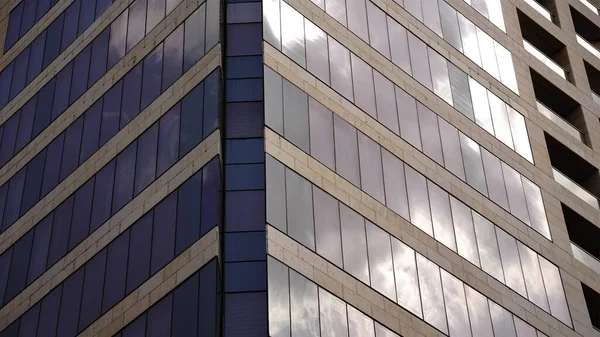 Фасад Сучасної Офісної Будівлі Фон — стокове фото