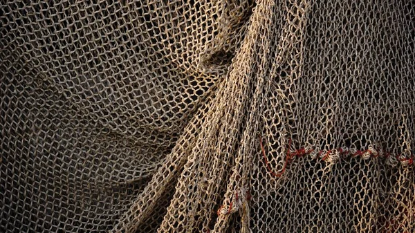 Red Pesca Recocida Como Fondo — Foto de Stock