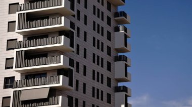 Modern konut binalarının köşesi