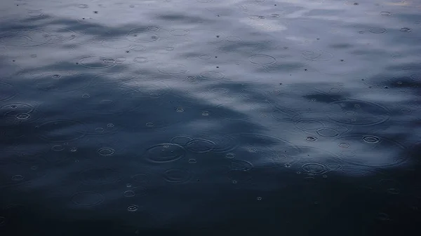 水滴的质感 — 图库照片