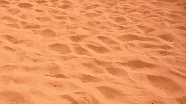 Terreno Sabbioso Deserto Come Sfondo — Foto Stock