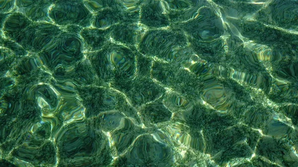 Textura Leve Superfície Água — Fotografia de Stock