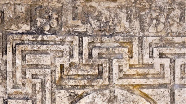 Abstracte Achtergrond Van Stenen Marmer Romeinse Ruïne — Stockfoto