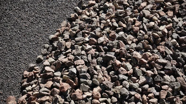 Texture Different Gravels Background — Stock Photo, Image