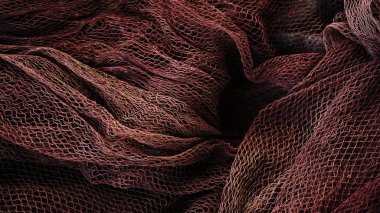 arkaplan olarak soyut balıkçılık ağı