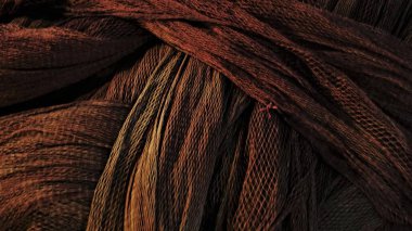 eski kırsal balıkçılık ağı arka planı