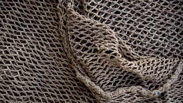 arka plan olarak rustik balıkçılık ağı dokusu