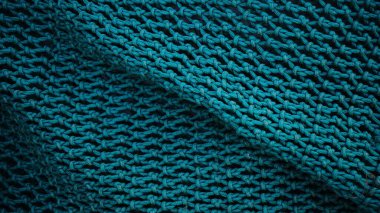 Arkaplan olarak dalgalanan yeşil balıkçı ağı kumaşı