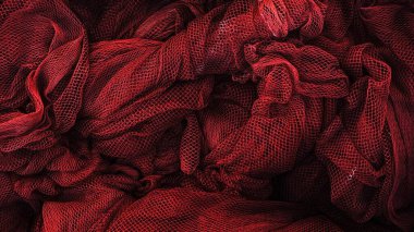 dalgalı balıkçılık ağı dokusu arkaplanı