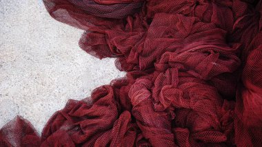 arkaplan olarak balık ağı şekilleri