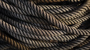 sarmalanmış endüstriyel ip dokusu