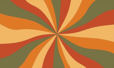 70 'lerin geçmişe dönük geçmişi. Soyut klasik arka plan. Basit doğrusal biçimdeki vektör illüstrasyonu