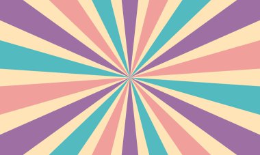 Retro background of the 70s. Abstract vintage background. Vector