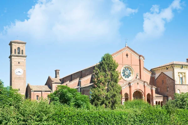 Det Antika Klostret San Bernardo Chiaravalle Fidenza Italien — Stockfoto