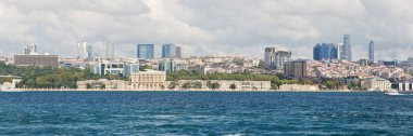 İstanbul 'un İstanbul Boğazı' ndan alınan yeni kentinin panoramik görüntüsü - görünür herhangi bir damga kaldırıldı