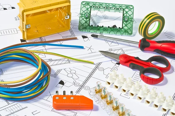 Electrical work tools and electrical system project