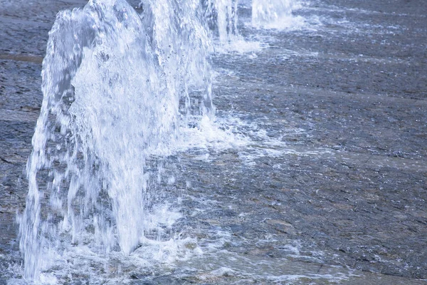 Água Doce Uma Fonte Conceito Bem Estar Estilo Vida Saudável — Fotografia de Stock