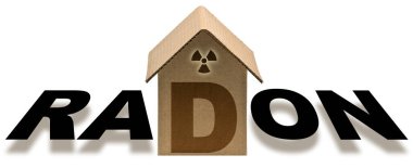 Evlerimizdeki radon gazı tehlikesi - konut inşaatı ve radon metinleri kavramı