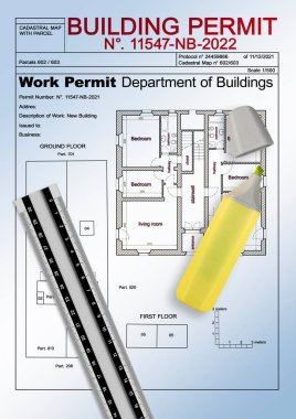 Hayali onaylı konut projesiyle inşa izni kavramı